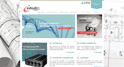 Desktop Screenshot of infodip-systemes.com